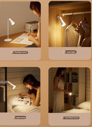 Лампа remax rl-e710 4в1 настільна led магнітний ліхтарик безпр.