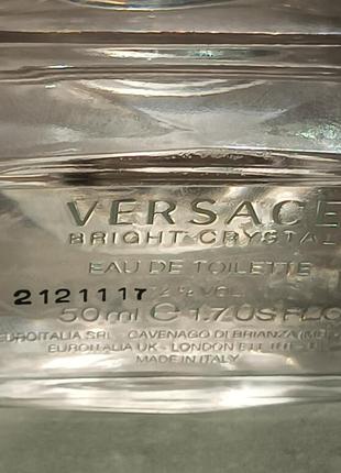 Versace bright crystal edt 1ml оригинал6 фото