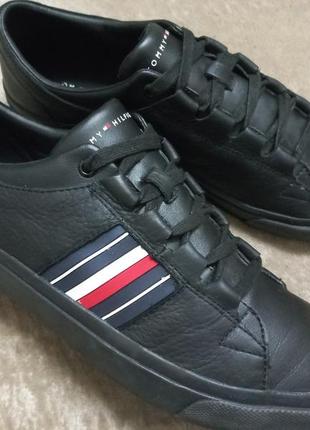 Кроссовки мокасины кожа муж.45-44 р.tommy hilfiger индонезии