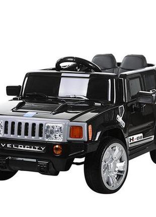 Недорого! дитячий електромобіль hummer m 3403 eblr-2: шкіра, eva1 фото