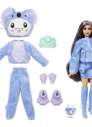 Лялька barbie cutie revea комбо кролик в костюмі коали барбі3 фото