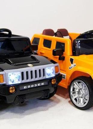 Недорогий! дитячий електромобіль hummer h2: 2 мотора, шкіра, ev..3 фото