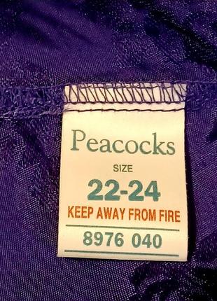 100% вискоза длинный фиолетовый халат на запах р 22-24 от peacocks3 фото