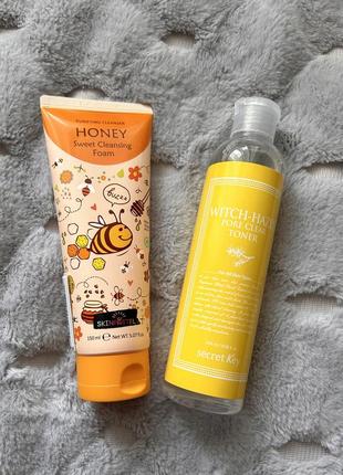 Набір корейської доглядової косметики(пінка і тонер)