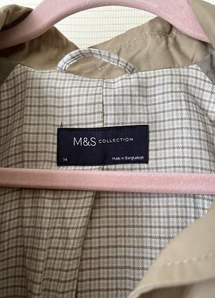 Тренч ветровка marks &amp; spenser 6