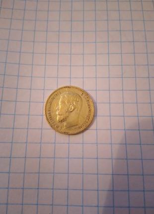 Золота монета1 фото