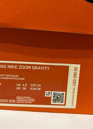 Жіночі кросівки nike zoom gravity. розмір 24 см4 фото