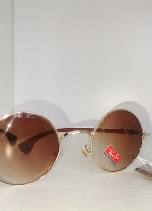 Круглые очки солнцезащитные (в ассортименте)1 фото