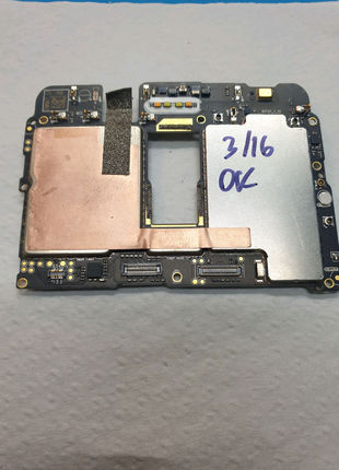 Meizu m6 note 3/16gb m721h материнская плата 100% рабочая