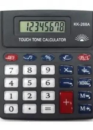 Калькулятор kenko kk-268a настольный 8-ми разрядный для персонального использования