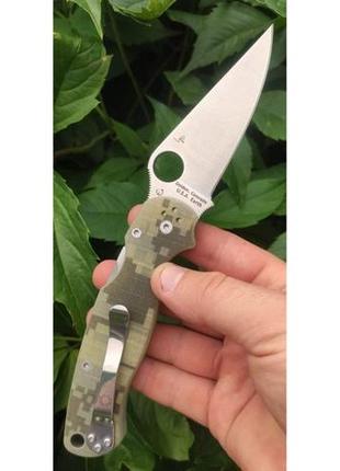 Складной нож spyderco paramilitary