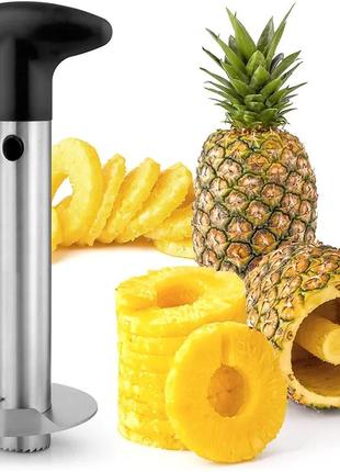 Нож кухонный для нарезки ананаса pineapple corer sliser из нержавеющей стали