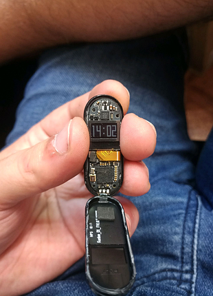 Mi band 2 на запчасти смарт часы браслет нет подсветки дисплея без ремешка и зарядки