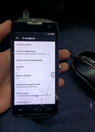 Doogee t5s 2/16gb на запчасти смартфон телефон донор недорого