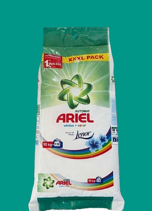 Пральний порошок ariel lenor 10 кг