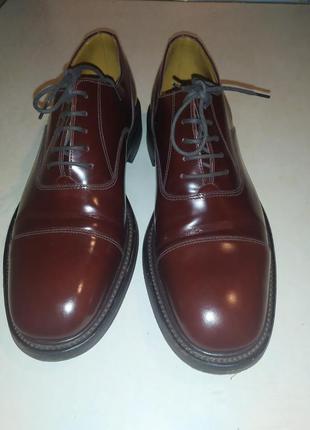 Туфли loake подошва dainite (англия) оксфорды, классические, р. uk 7,56 фото