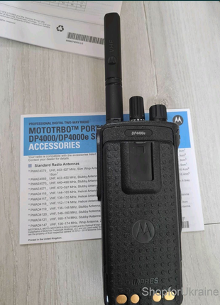 Портативна радіостанція motorola dp4400е (vhf)4 фото