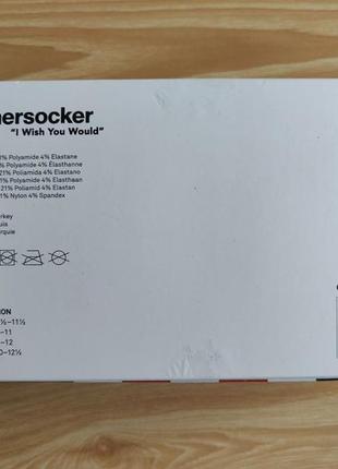 Высокие носки комплект 3 пары унисекс mxthersocker what's the racket blanco франция