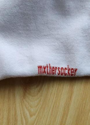 Высокие носки комплект 3 пары унисекс mxthersocker what's the racket blanco франция