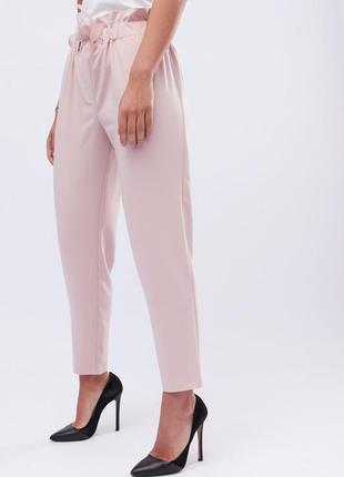 Стильные розовые брюки3 фото
