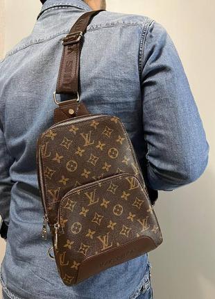 Чоловіча сумка-слінг - louis vuitton