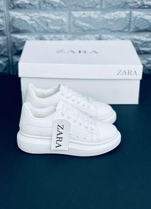 Кросівки zara.жіночі білі кросівки zara
