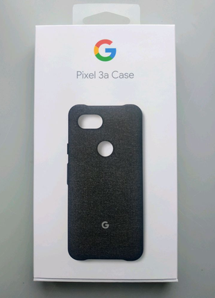 Чохол fabric case для pixel 3a колір carbon оригінал