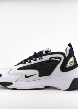 Nike zoom 2k white and black4 фото