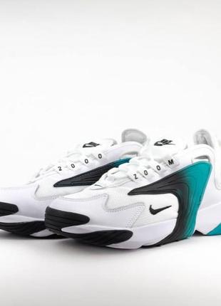 Nike zoom 2k white emelard1 фото