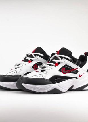 Nike m2k tekno white black red