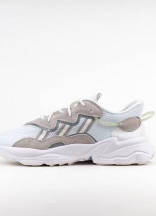 Adidas ozweego white and beige5 фото