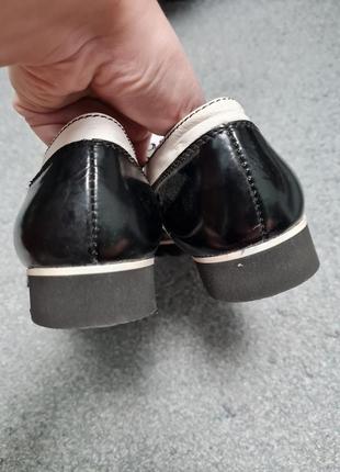 Броги кожаные классические туфли женские2 фото