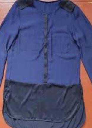 Блузка удлиненная, бренд h$m, размер м2 фото