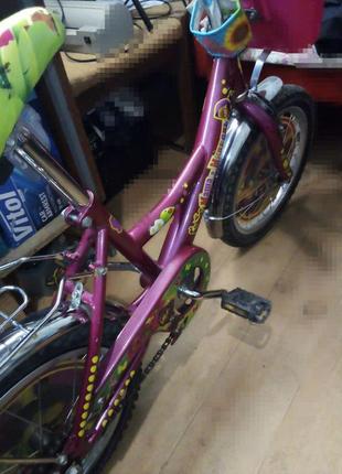Дитячий велосипед для дівчинки 4-6 років2 фото