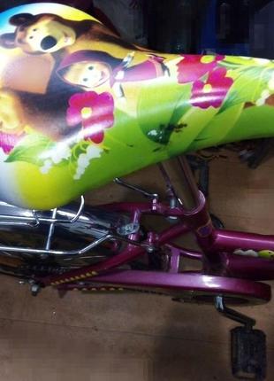 Дитячий велосипед для дівчинки 4-6 років3 фото