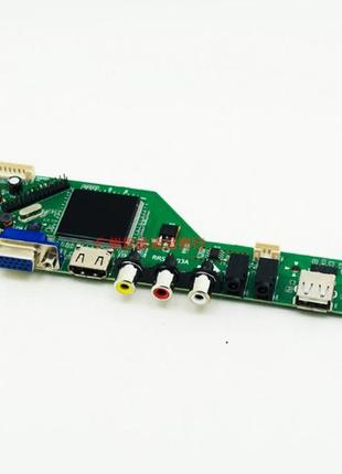 Универсальный контроллер скалер монитора rr52c.03a dvb-t2 dvb-t dvb-c