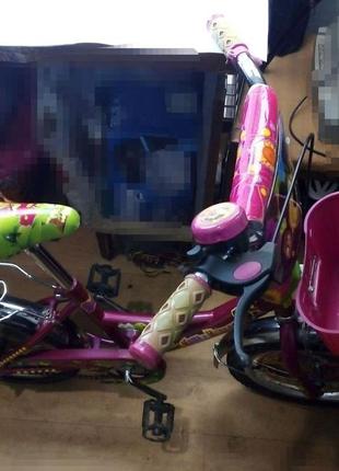 Дитячий велосипед для дівчинки 4-6 років6 фото