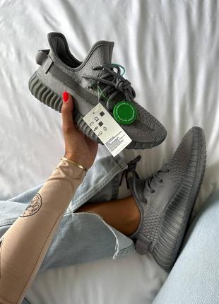 Стильні текстильні кросівки, кеди, yeezy, 36-37-38-39-40-41-42-43-44