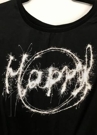 Чорна майка happy