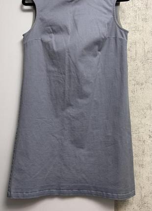Джинсовое платье сарафан1 фото