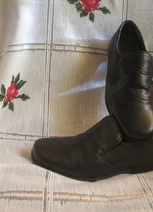 Туфли черного цвета,100%кожа"next"