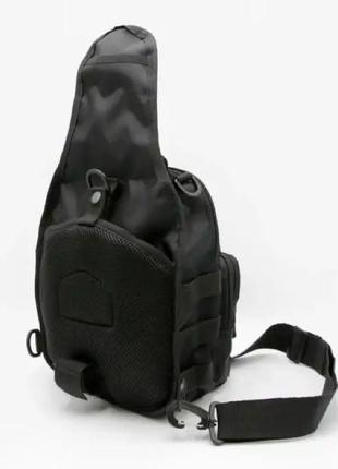 Тактична багатофункціональна сумка нагрудна-слінг через плече з с