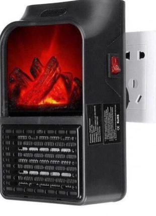 Портативный обогреватель flame heater (900 вт)2 фото