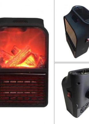 Портативный обогреватель flame heater (900 вт)5 фото