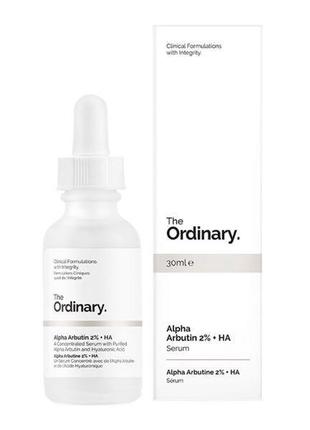 The ordinary - alpha arbutin 2% + ha - сироватка з альфа арбутино