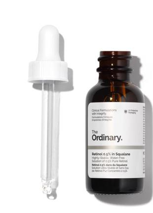 The ordinary - retinol 0,5% in squalane сироватка з ретинолом 01 фото