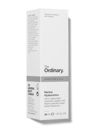 The ordinary - marine hyaluronics - легка зволожуюча сироватка -3 фото