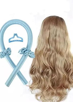 Шпилька-кольцо мягкий ободок для самостоятельной завивки волос бигуди обруч гибкий бигуди обруч