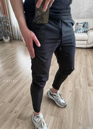 Мужские брюки качество высокое стильные и удобные в носке, штаны повседневные2 фото