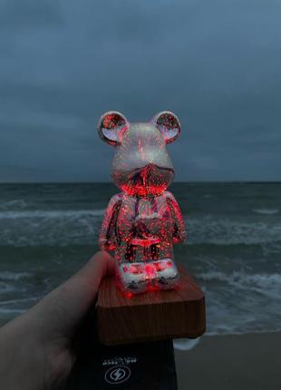 Нічник світильник 3d ведмідь bearbrick